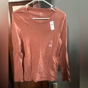 Gap long sleeve ribbed Tee